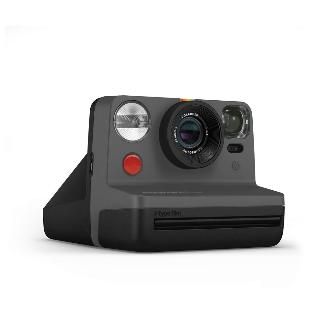 Фотоаппарат Polaroid Instant Camera Polaroid Now Black использует пленку с видоискателем 9028 i-Type/600 []