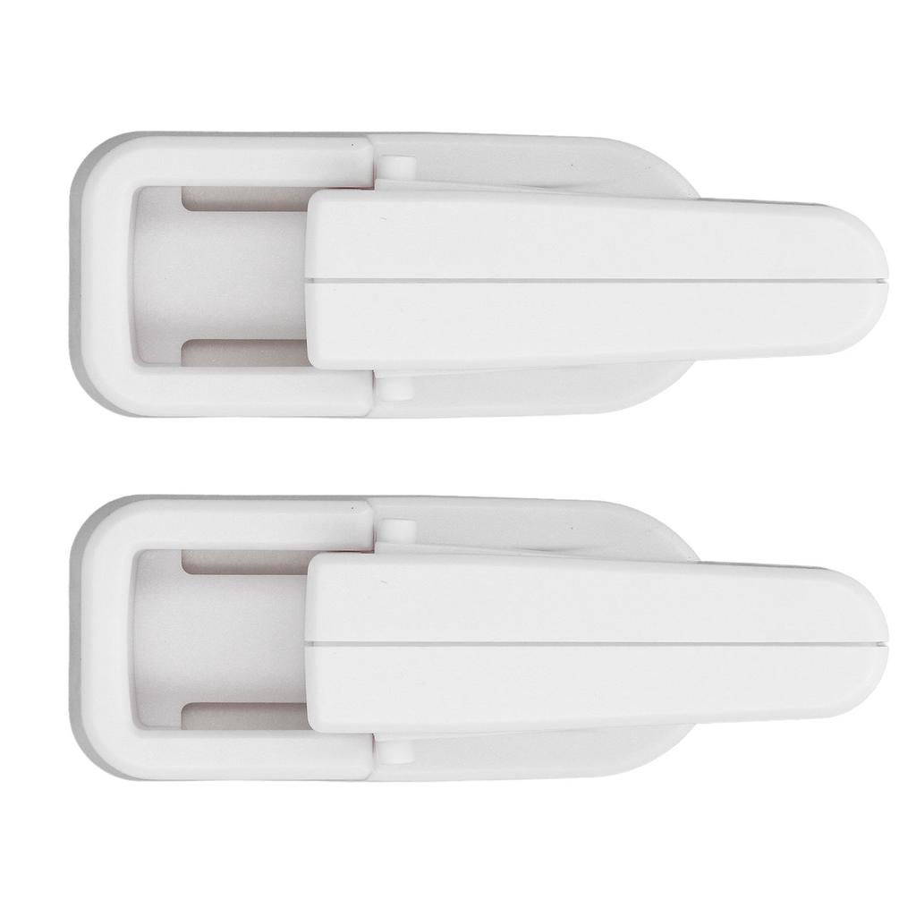 2 шт., замки для дверей с защитой от детей, замки для дверных ручек, детские замки для безопасности малышей, домашних животных, кошек D