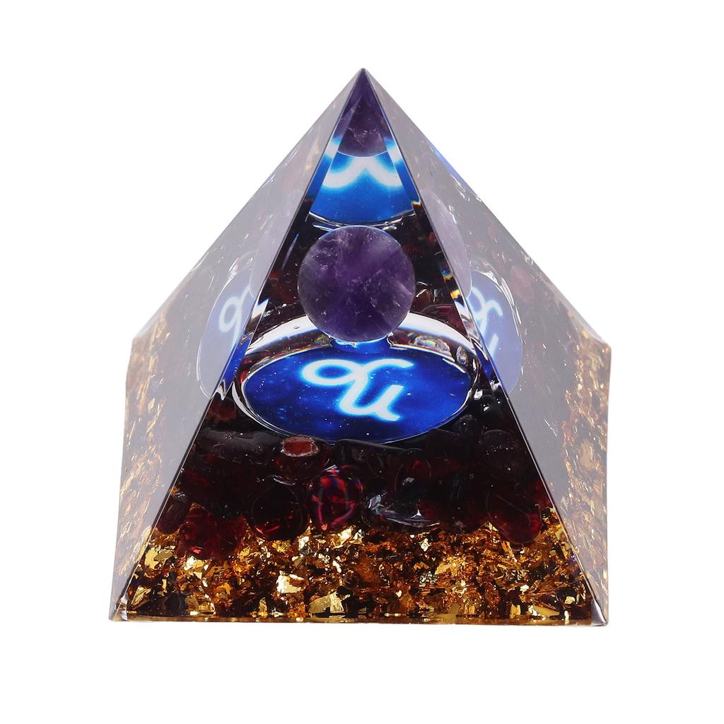 Созвездие Пирамидальный Камень для Позитивной Энергии Снижение Стресс Чакра Смола Исцеление Медитация Сила