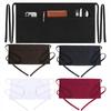 Polyester Waist Apron Unisex Waiter Half Waist Apron New Short Half Waist Apron  Chef
