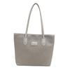 Urban Chic Large Capacity Tote Bag For Women 2024 Summer Woven Design Versatile Shoulder Bag