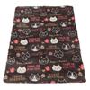 Pet Blanket Flannel Lambswool Soft Warm Cute Pattern Dog Furniture Cover for Puppy Cat55x42cm