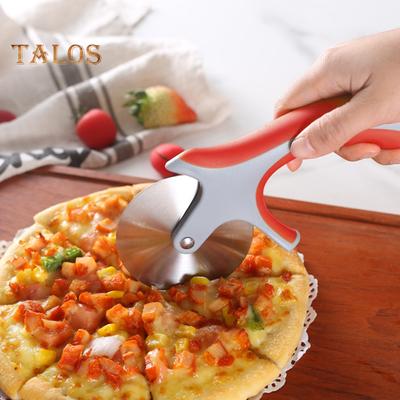Большой нож для пиццы, лезвие из нержавеющей стали, защита пальцев, удобная ручка, дизайн премиум-класса, универсальный слайсер для пиццы, лепешек, овощей, сэндвичей