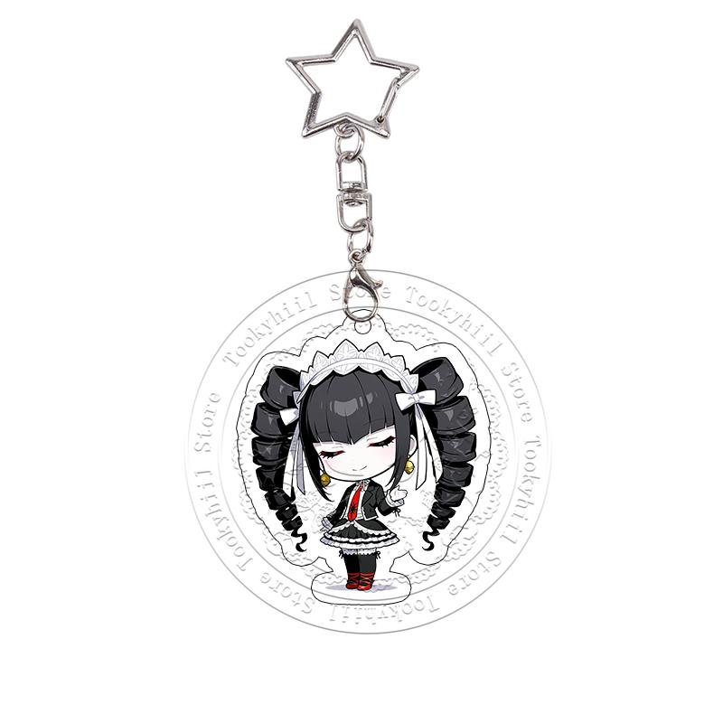 Акриловый брелок Danganronpa Токо Цумики Монокума Изысканный Студент Аниме Мультфильм Брелок для сумки Чиби Декор Аксессуары Подвеска