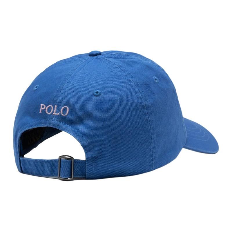 Polo Ralph Lauren Embroidered Logo Cotton Peaked Cap Men's Blue 710667709121