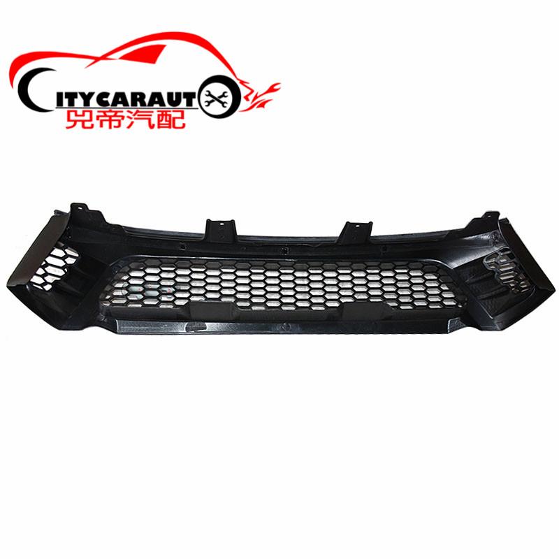 ODM OWN DESIGN MODIFIED GRILLS CAR FRONT RACING GRILL GRILLE FIT FOR HILUX REVO SR5 M70 M80 2015-2017 RAPTOR mask MATT BLACK