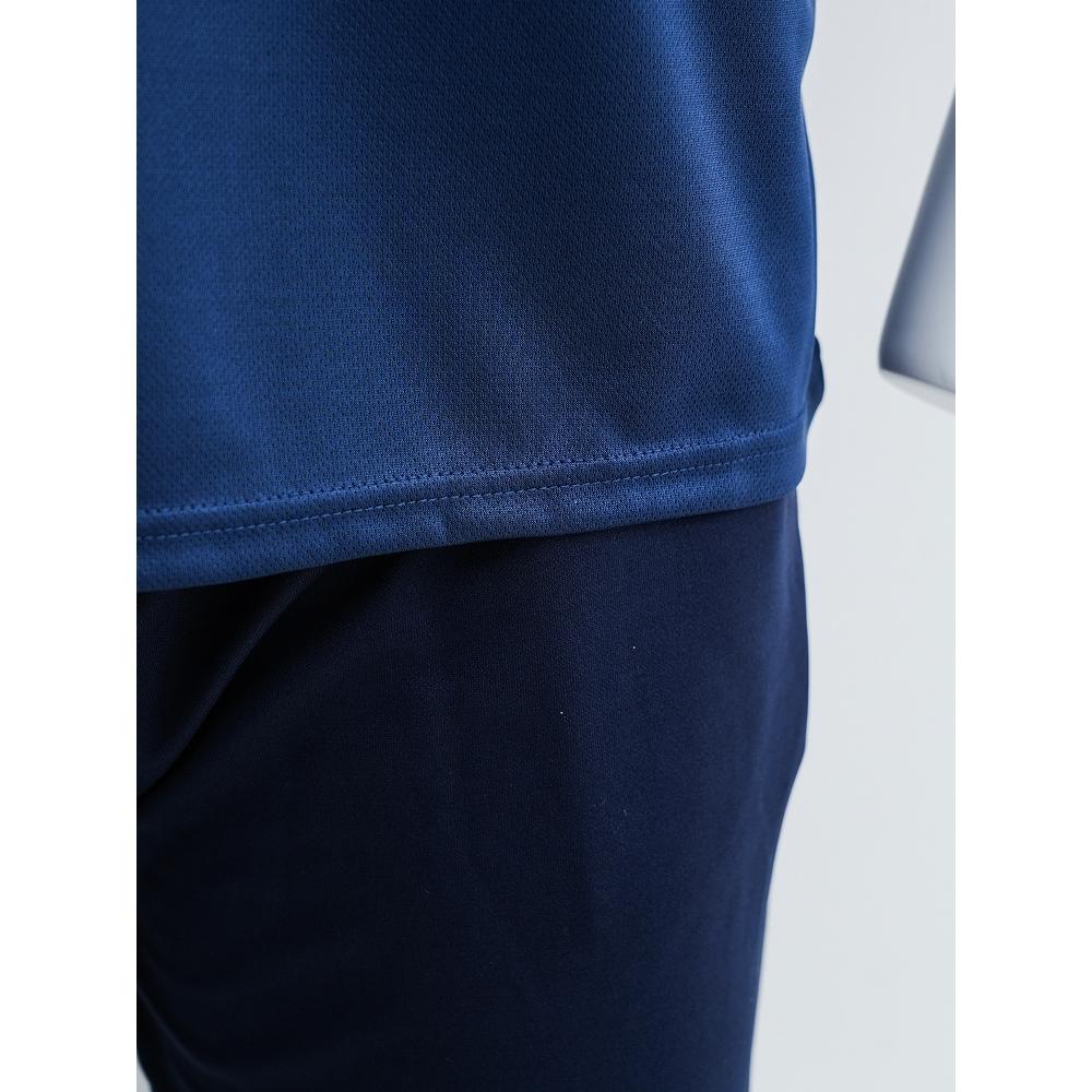 Футболка с коротким рукавом Daiso Sports Mesh L Темно-синяя