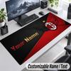 Custom Name Text Mouse Pad AC Milan Personalized Desk Pad For Work And Gaming