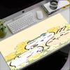 Usagi Theme Mouse Pad, Non Slip Rubber Base, Multifunctional Office & Home Decor, Perfect for Workspace Personalization.