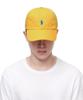 Кепка-бейсболка POLO RALPH LAUREN из хлопка чинос - Желтая