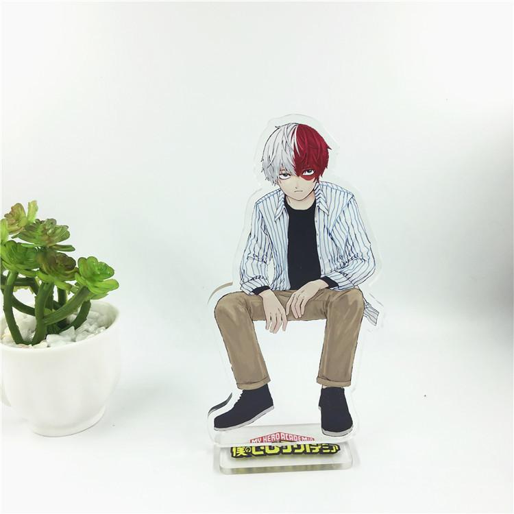 Аниме игра герой академия акриловая подставка для персонажей косплей акриловая подставка для фигурки окрашенный декор стола орнамент подарок 15 см модель