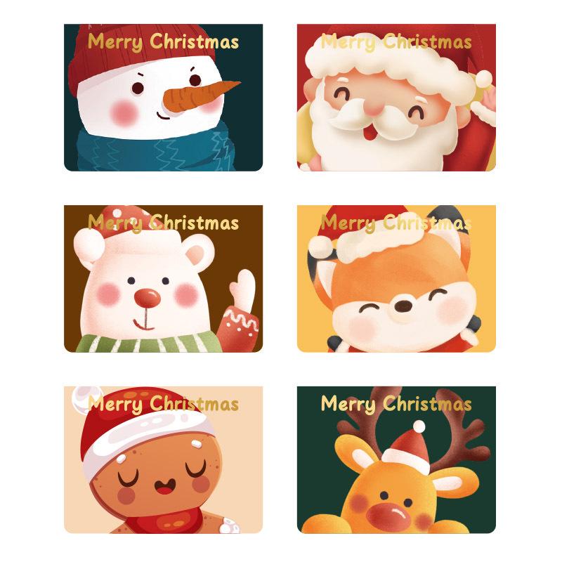 24PCS Christmas & Thanksgiving Greeting Card Set - Festive Holiday Designs for Gifts