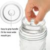 Fermented Glass Weights with Handle Sealed Wide Mouth Mason Jar Lid Kitchen Gadgets Clear Cheeseits Fermentation