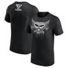 Men's Black 3D Printed T-shirt Street Fashion Trend Short Sleeved Top Personalized Casual Comfortable Round Neck Clothing