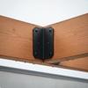 2x4 Деревянный соединитель Устойчивый к ржавчине Прочный Г-образный кронштейн Устойчивый к погодным условиям Г-образный кронштейн для DIY