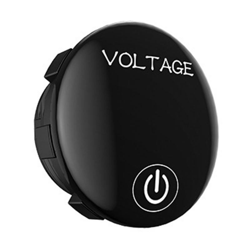 DC12V 24V Вольтметр Светодиодный Цифровой Дисплей Индикатор Напряжения Для Модификации Электросистемы Автомобиля