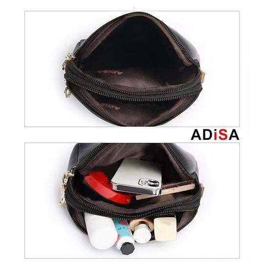 ADISA Женская Девушки Зерна Сумка-слинг через плечо (SL5141)