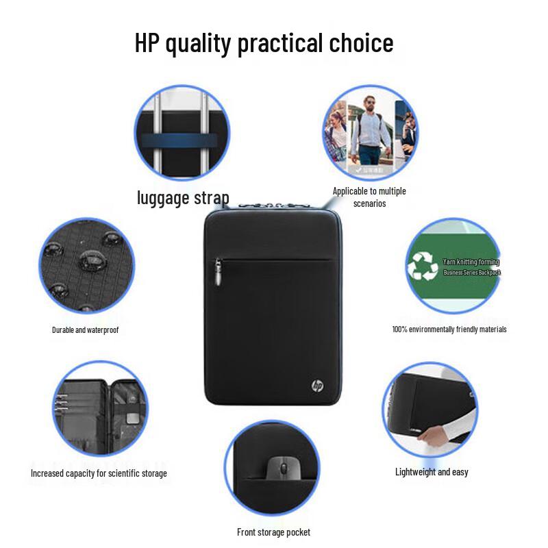 HP Экологичный чехол для 14,1-дюймового ноутбука Renew Business