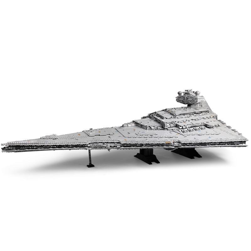 Новый 13135 Star Plan Toys Модель Звездного Разрушителя ISD Monarch Строительные Блоки Сборка Модели Звездолета Набор Кирпичиков Детский Рождественский Подарок