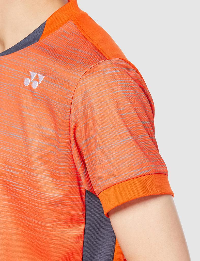 YONEX Tennis Game Shirt Orange Size S (Fit Style), (005),