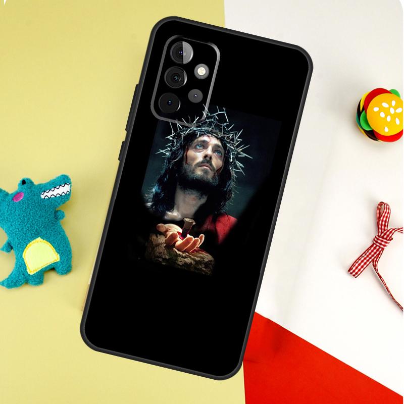 Христианский Иисус Для Samsung Galaxy A54 A34 A14 A55 A35 A15 A53 A33 A13 A05 A06 A16 A22 A32 A52 Чехол для телефона