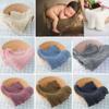 Knit Infant Swaddle Wraps Background for Baby Photo Photography Props Newborn Photography Blanket