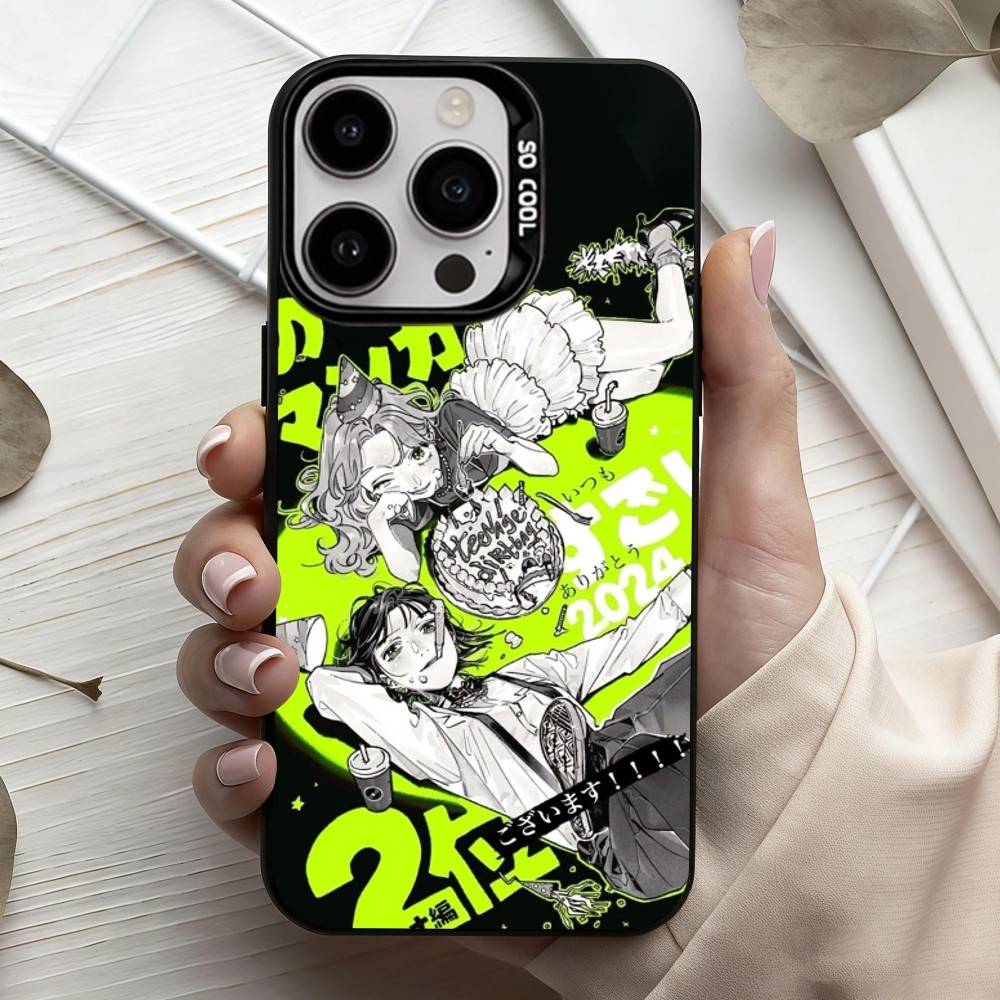 Парень, который ее интересовал, не был Чехол для телефона для iPhone17,16,15,14,13,12,11 Plus,Pro Max Черный Конфетный Посеребренный Чехол