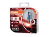 OSRAM H4 12V 60/55W P43t Night Breaker Laser Bulbs, Next Generation +150%, 2 Pcs.