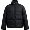 Limitless Soft Stylish Long Sleeve Water Resistant Warm Down Jacket Men Outerwear Black 1384643-001
