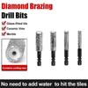 1pc /3pcs Marble Tile Hole Opener Dry-drilling Tile Drill Bit Drill Bit Grinding  Drill Bit Tool