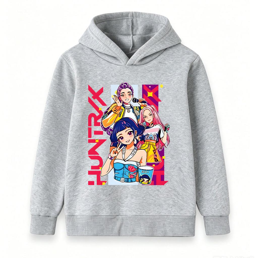 Kids 100% Cotton Crew Neck Short Sleeve T-Shirt, Cool Anime Blue Spiky Hair Gamer Boy Print Casual Soft Tee for Boys Girls Daily Wear