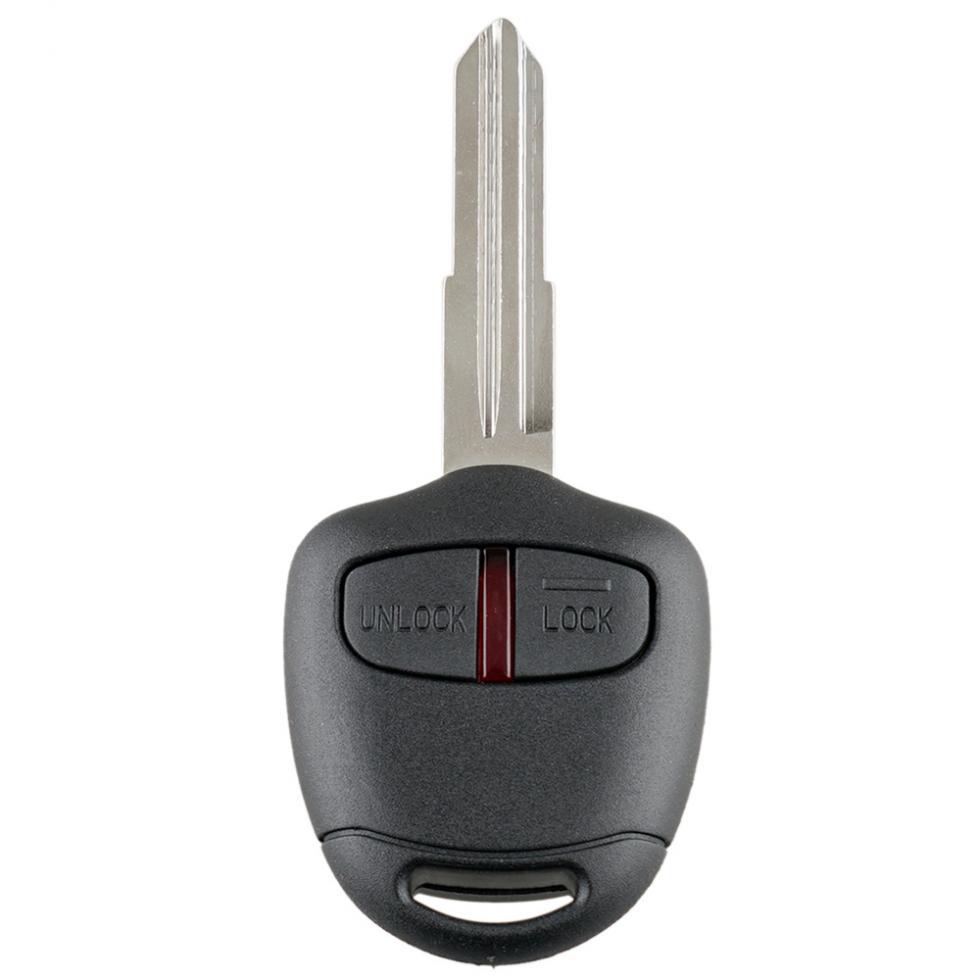 433Mhz 2 Buttons Car Remote Key Fit for MITSUBISHI Outlander Pajero Montero Triton ASX Lancer