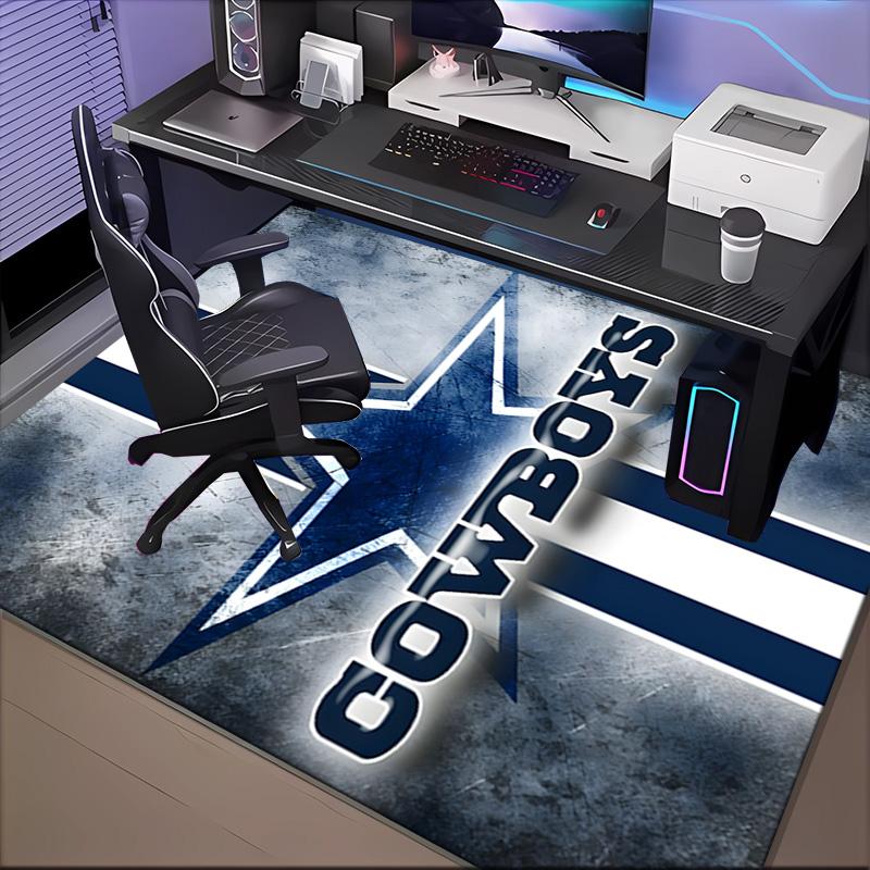 Коврик Dallas Cowboys, Ковер для игры, Напольный коврик для спальни, гостиной, прихожей, Идея для домашнего декора, Подарок на Рождество, день рождения