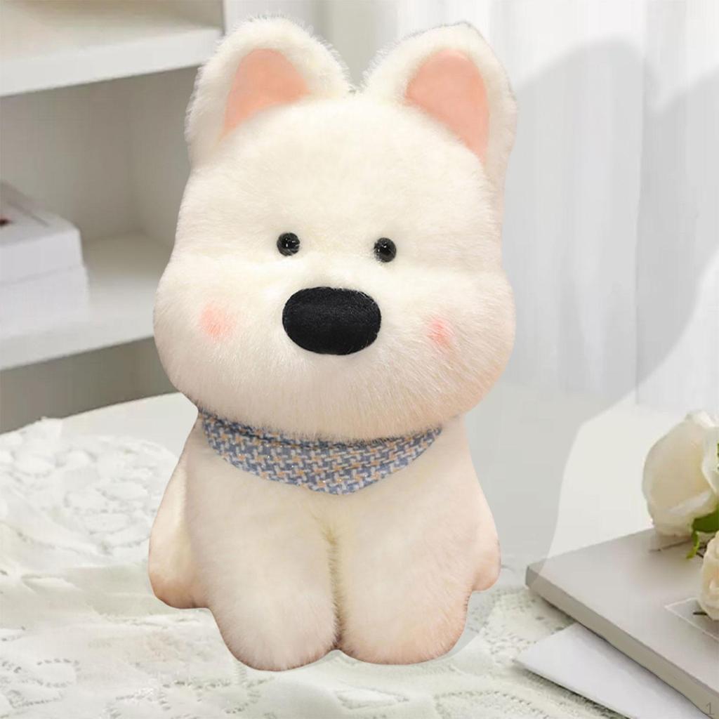 Dog Accompanied By Adorable Doll Realistic Simulation with Careful Finish And Comfortable Suitable