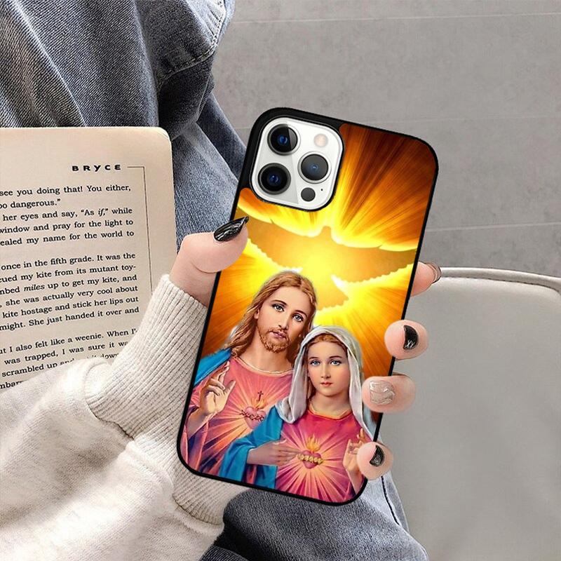 Divine Mercy Jesus Phone Case For iPhone 17 Air 16 15 14 plus 11 12 13 Pro Max coque Cover Shell