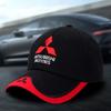 Утиный язык для автомобиля Mitsubishi ASX 3D Кепка-шляпа Кепка для автомобиля и мотоцикла Вышитый логотип Бейсболка Регулируемая Повседневная Тракер Кепка в стиле хип-хоп