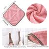 Coral Fleece Hangable Kitchen Towel: Super Absorbent Hand & Dish Cloth