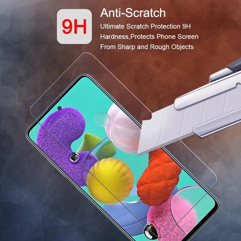 3 шт. закаленное стекло для Samsung A51 A12 A53 A73 защитная пленка для экрана Samsung Galaxy A23 A32 A52 A52S