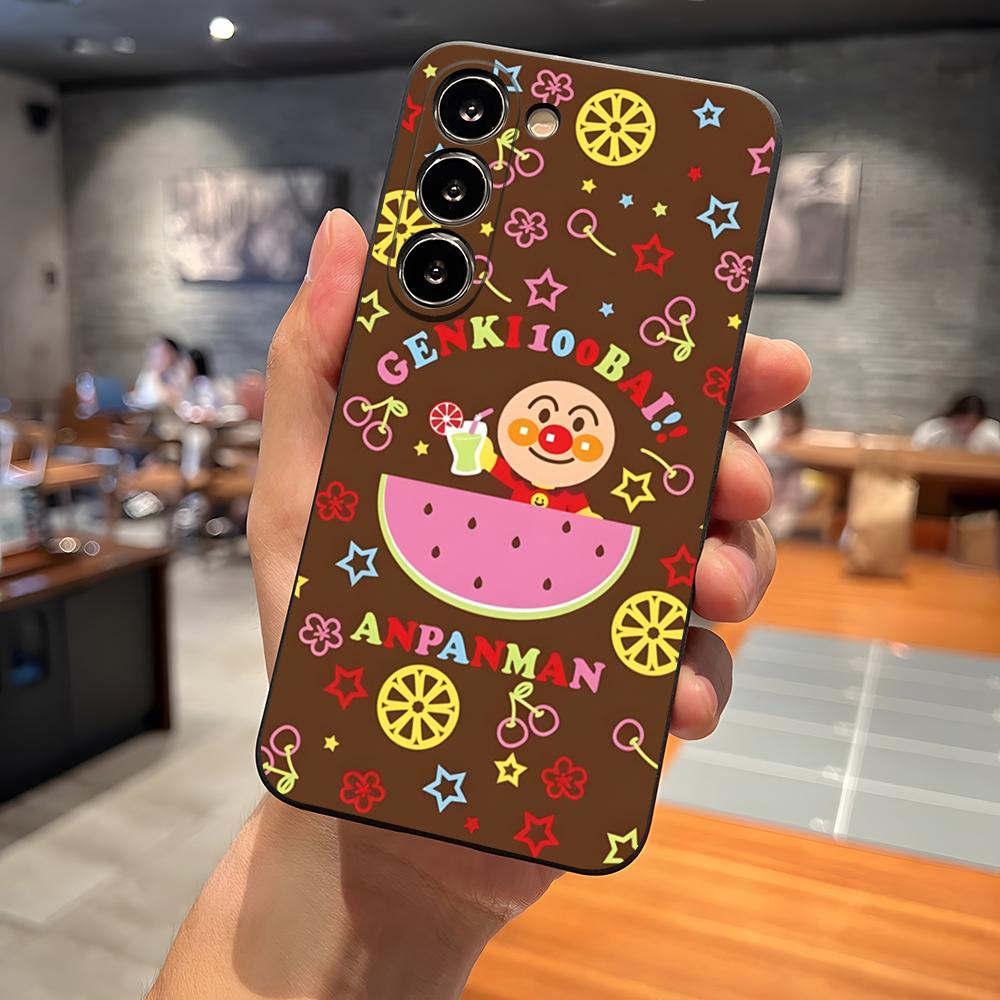 Чехол для телефона Samsung S26 S24 Ultra S25 S23 Fe S22 S20 S21 Plus A16 A54 A34 A53 Задняя крышка Мультяшный Милый Анпанман