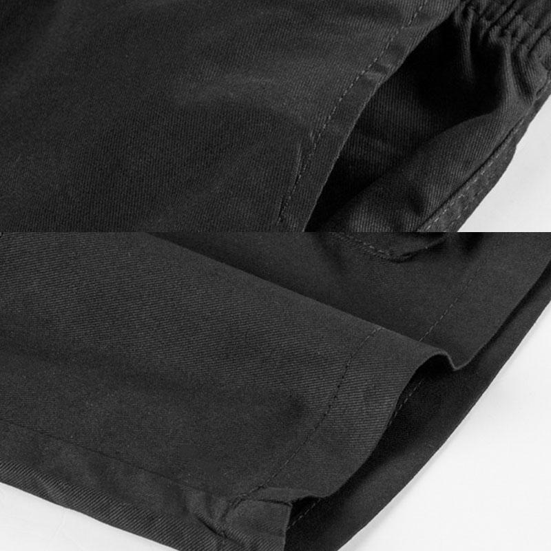 Мужские тонкие повседневные брюки, свободные спортивные шорты-карго, летние дышащие крутые брюки без пояса, удобные спортивные шорты