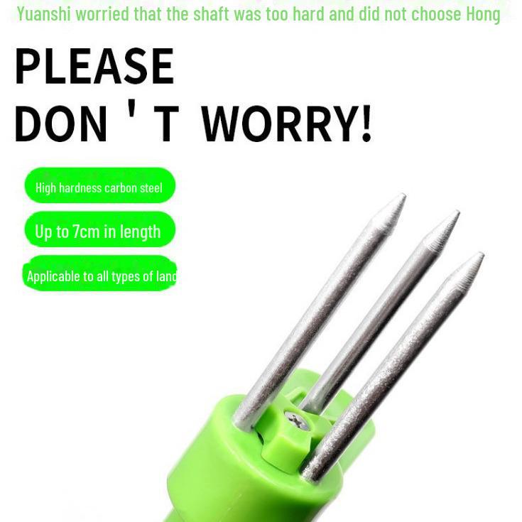 Новая трансграничная ручная прополка: Стоячий инструмент для легкого удаления сорняков и выкапывания овощей