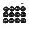 Door Anti-Collision Pad 12 PCS Accessories Auto Black
