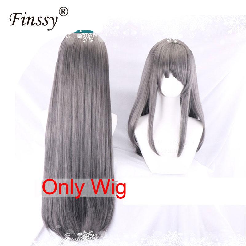Костюм для косплея аниме СакураДзима Май Кролик Черный Сексуальный Милый Комбинезон Хэллоуин Ролевая игра Костюм Кролика Парик Обувь Одежда Размер M/XL