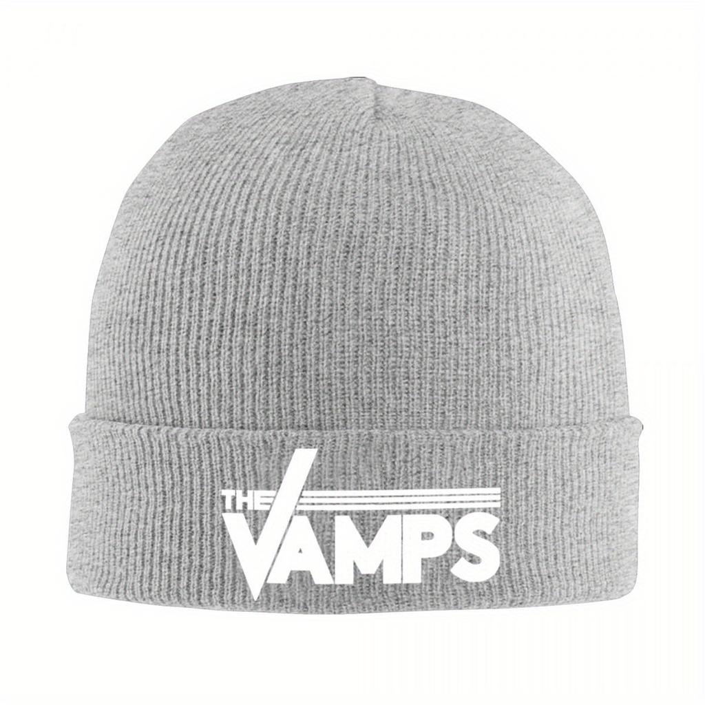 The Vamps British Band Hat Autumn Winter Beanie Street Pop Rock Tour Cap Unisex Women Acrylic Knitted Caps