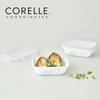Corelle Monteverde San Jose Rectangular Sealed Food Storage Container 2p (1.0L) Dishwasher Oven Safe White