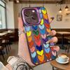 Яркий Чехол-накладка в форме сердца с образцами красок для Xiaomi Redmi Note 15 14 13 12 11 Pro Plus Ударопрочный Защитный Чехол