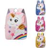 Trendy Durable Nylon Kids Backpack With Cartoon Design For School And Travel