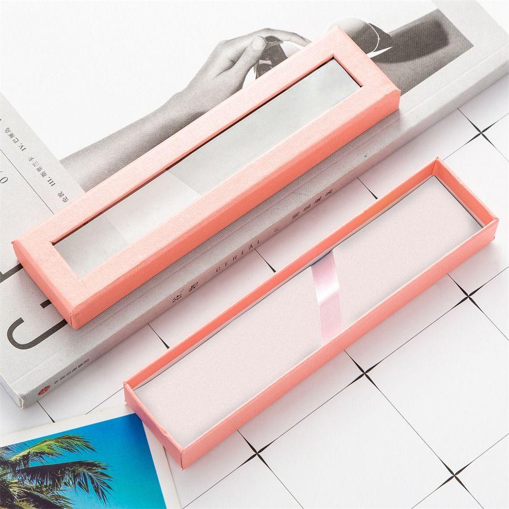 Бумажная коробка Подарочная коробка для ручек Прямоугольный футляр для перьевых ручек Пустая коробка для хранения ручек Друг Студент