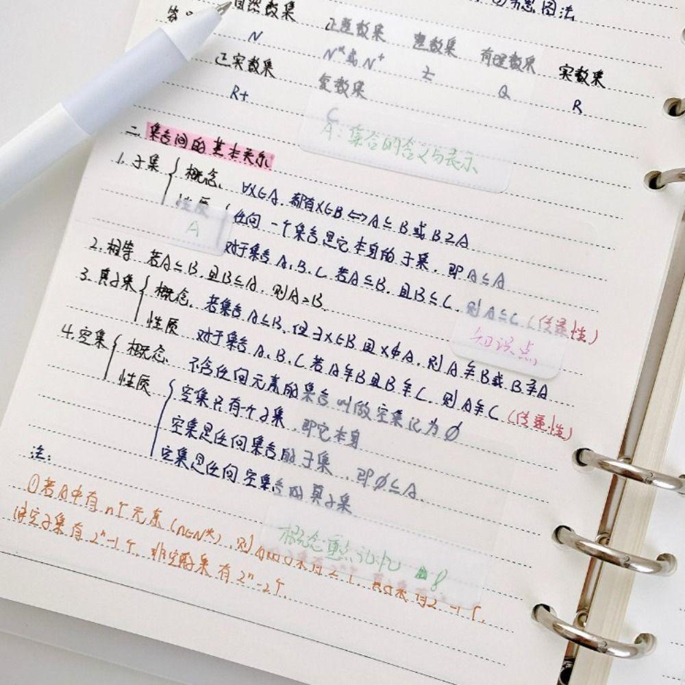 Planning Index Tabs Stickers To Do List Index  Memo Pads Self Adhesive White Sticky Notes  Student