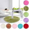 1PC Bedroom Circles Mat Round Carpet Round Rug Small Rugs Long Plush Rugs Non Slip Washable